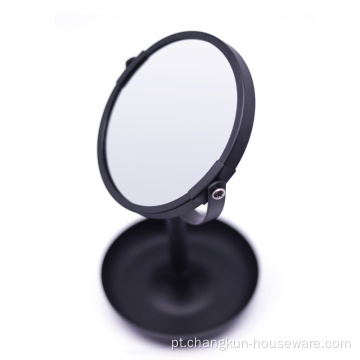 Espelho de maquilhagem de mesa cosmética de ampliação redondo